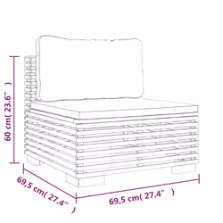 VidaXL 3100856 ensemble de meubles de jardin - Vue supplémentaire 8