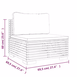 VidaXL 3100900 ensemble de meubles de jardin - Vue supplémentaire 8