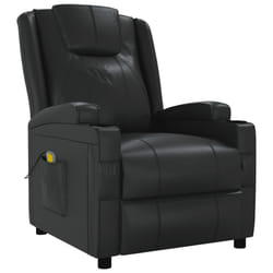 VidaXL 342712 Fauteuil massant électrique Noir