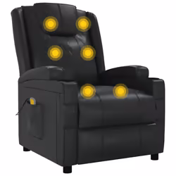 VidaXL 342712 Fauteuil massant électrique Noir - Vue supplémentaire 6