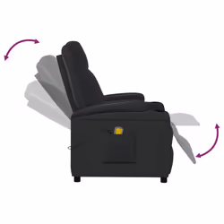 VidaXL 342712 Fauteuil massant électrique Noir - Vue supplémentaire 7