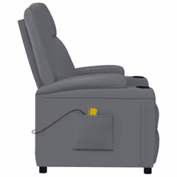 VidaXL 342715 Fauteuil massant électrique Anthracite - Vue supplémentaire 4