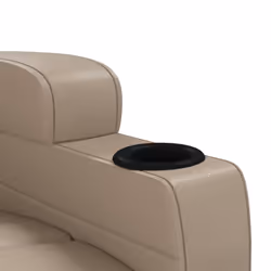 VidaXL 342718 Fauteuil massant électrique Cappucino - Vue supplémentaire 8