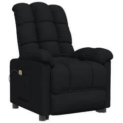 VidaXL 342735 Fauteuil massant électrique Noir