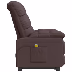 VidaXL 342738 Fauteuil massant électrique Marron - Vue supplémentaire 4