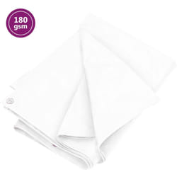 Vidaxl - Talone 180 g / m² blanc en homoral multifonction disponible en différentes tailles taille : 3 x 4 m