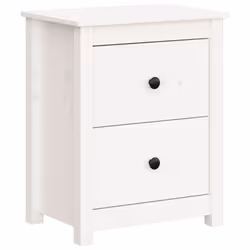 VidaXL 813681, Blanc, Bois de pin, 500 mm, 350 mm, 615 mm, 1 pièce(s)