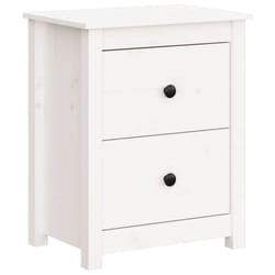 VidaXL 813681 Table de nuit et table de chevet Blanc