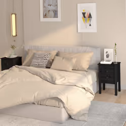 VidaXL 813698 Table de nuit et table de chevet Noir