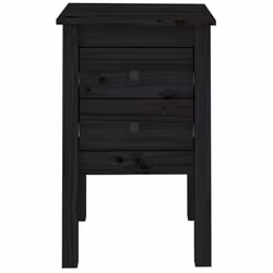 VidaXL 813698 Table de nuit et table de chevet Noir - Vue supplémentaire 6