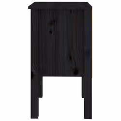 VidaXL 813698 Table de nuit et table de chevet Noir - Vue supplémentaire 7
