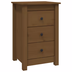 VidaXL 813706 Table de nuit et table de chevet Marron - Vue supplémentaire 3