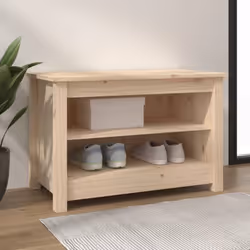 Ce banc à chaussures tendance est un endroit exceptionnellement pratique pour ranger soigneusement vos chaussures. Matériau d ...