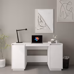 Ce bureau classique est un excellent choix pour être utilisé à la fois à la maison et au bureau. Matériau de première qualité ...