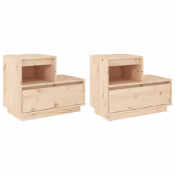 VidaXL 814375, Bois de pin, 600 mm, 340 mm, 510 mm, 2 pièce(s)