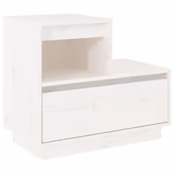 VidaXL 814376, Blanc, Bois de pin, 600 mm, 340 mm, 510 mm, 1 pièce(s)