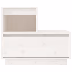 VidaXL 814376 Table de nuit et table de chevet Blanc