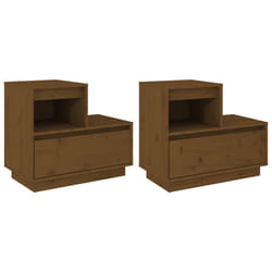 VidaXL 814381 Table de nuit et table de chevet Marron