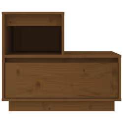 VidaXL 814381 Table de nuit et table de chevet Marron - Vue supplémentaire 4