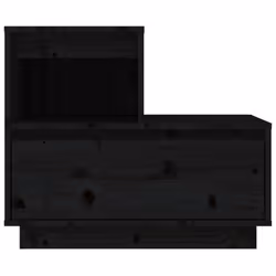 VidaXL 814383 Table de nuit et table de chevet Noir - Vue supplémentaire 4