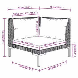 VidaXL 3099800 ensemble de meubles de jardin - Vue supplémentaire 8