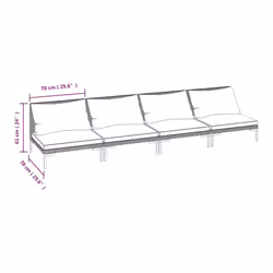 VidaXL 3099814 ensemble de meubles de jardin - Vue supplémentaire 5