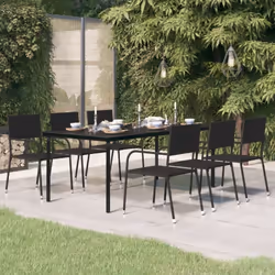 Cette table de salle à manger minimaliste en acier et verre sera un supplément classique à votre jardin, balcon et patio. Cet ...