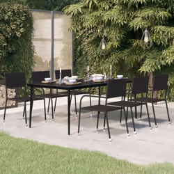 Cette table de salle à manger minimaliste en acier et verre sera un supplément classique à votre jardin, balcon et patio. Cet ...