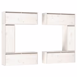 VidaXL 3100200, Blanc, Bois, Bois, 1 pièce(s)