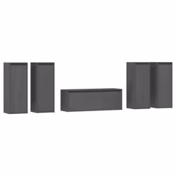 VidaXL 3100216, Gris, Bois, Bois, 1 pièce(s)