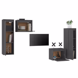 VidaXL 3100251 Support TV et centre de divertissement - Vue supplémentaire 4