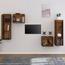VidaXL 3100252 Support TV et centre de divertissement