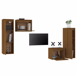 VidaXL 3100252 Support TV et centre de divertissement - Vue supplémentaire 4