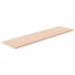 vidaXL Panneau d'étagère 80x20x1,5 cm Bois de chêne massif non traité