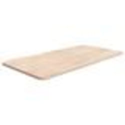 vidaXL Comptoir de salle de bain 80x40x1,5 cm Bois massif non traité