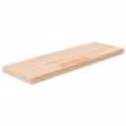 vidaXL Panneau d'étagère 60x20x2,5 cm Bois de chêne massif non traité