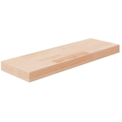 Vidaxl - Panneau d'étagère 60x20x4 cm Bois de chêne massif non traité