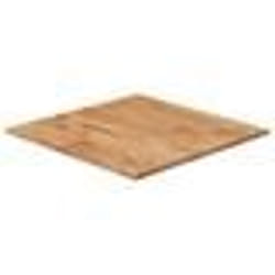vidaXL Dessus de table carré Marron clair50x50x1,5cm Bois chêne traité