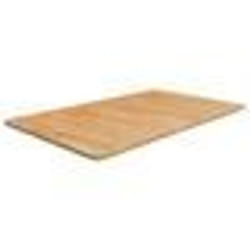 vidaXL Comptoir de salle de bain Marron clair 100x60x1,5cm Bois traité