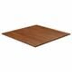 vidaXL Dessus de table carré Marron foncé80x80x1,5cm Bois chêne traité