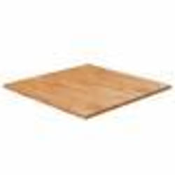 vidaXL Dessus de table carré Marron clair80x80x2,5cm Bois chêne traité