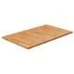 vidaXL Comptoir de salle de bain Marron clair 100x60x2,5cm Bois traité