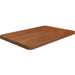 Vidaxl - Comptoir de salle de bain Marron foncé 60x40x2,5 cm Bois traité