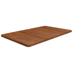 Comptoir De Salle De Bain Marron Foncé 100x60x2,5cm Bois Traité Vidaxl