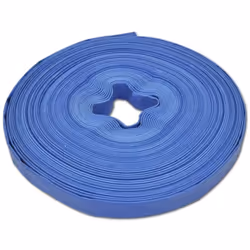 Ce tuyau plat flexible est idéal pour transporter de l'eau, en particulier de l'eau à haute pression. Matériau de première qu ...