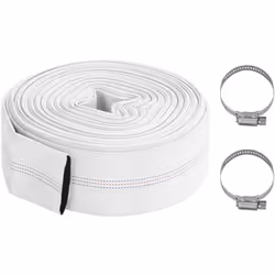 Ce tuyau d'incendie flexible est idéal pour transporter de l'eau, en particulier de l'eau à haute pression. Matériau de premi ...