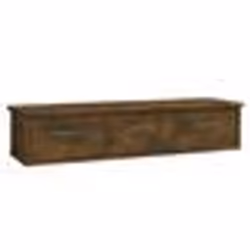 vidaXL Armoire murale Chêne fumé 88x26x18,5 cm Bois d'ingénierie
