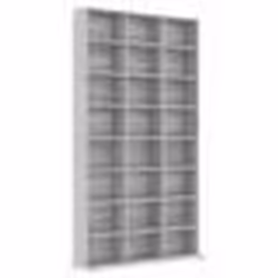 vidaXL Armoire à CD Sonoma gris 102x23x177,5 cm Bois d'ingénierie - TU
