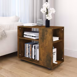 Apportez le luxe de charme élégant à votre intérieur avec cette élégante table d'appoint ! Grand espace de rangement : l'espa ...