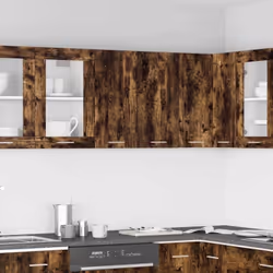 Cette armoire suspendue, au design simple, optimise votre espace de cuisine et offre un espace de rangement suffisant pour vo ...